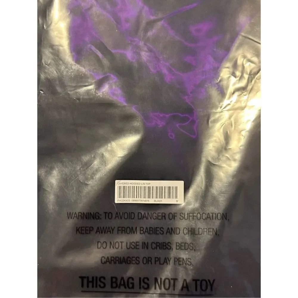 Supreme Layered Hooded L/S Top “White” - Picture 3 of 3